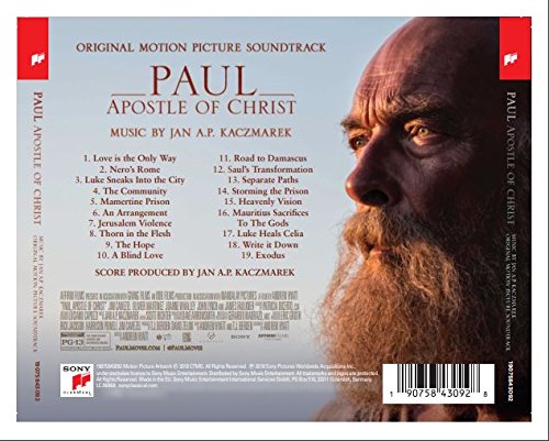 Kaczmarek - Jan A. P. Paul, Apostle Of Christ (Original Motion Picture Soundtrack) CD