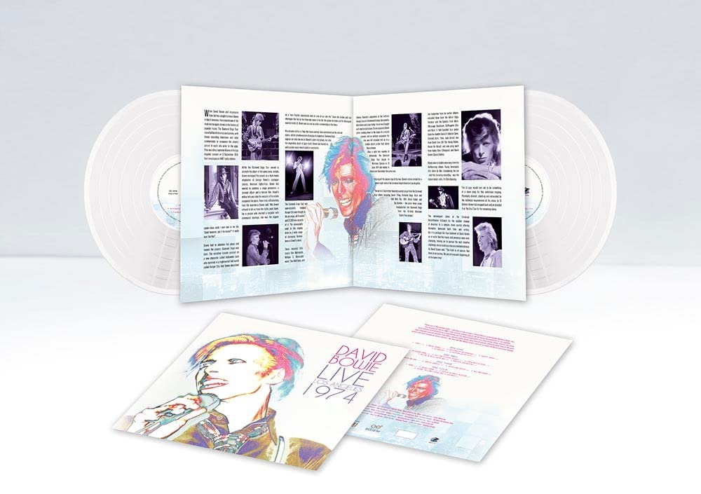 David Bowie Live Los Angeles 1974 (White Vinyl, Limited) Vinyl