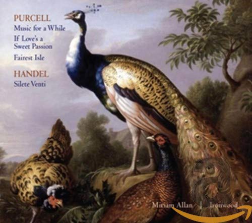 Purcell Handel Music For A While - Fairest Isle.. Silete Venti..Etc CD