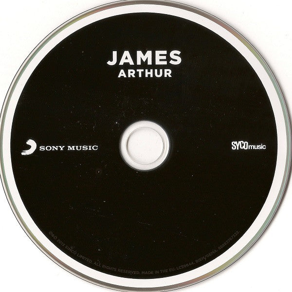 James Arthur (2) : James Arthur (CD, Album)