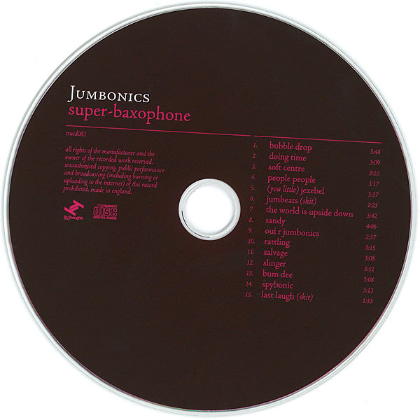 Jumbonics : Super-Baxophone (CD, Album)