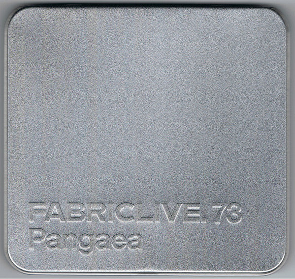 Pangaea (4) : Fabriclive 73 (CD, Mixed)