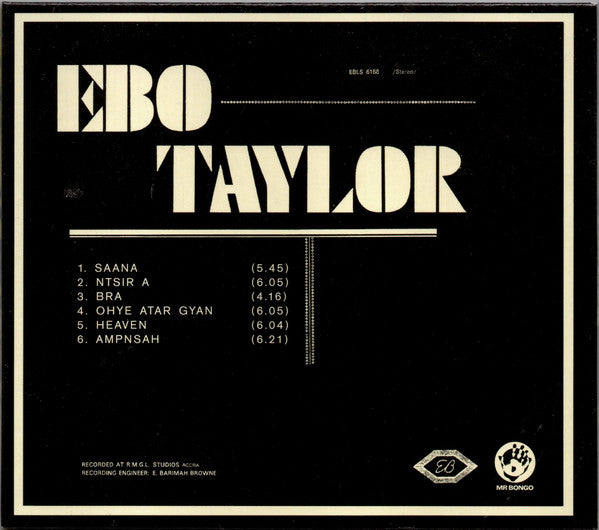 Ebo Taylor : Ebo Taylor  (CD, Album, RE)