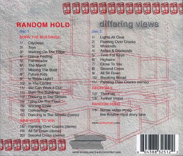 Random Hold : Differing Views (CD, Comp + CD, Comp, Enh)