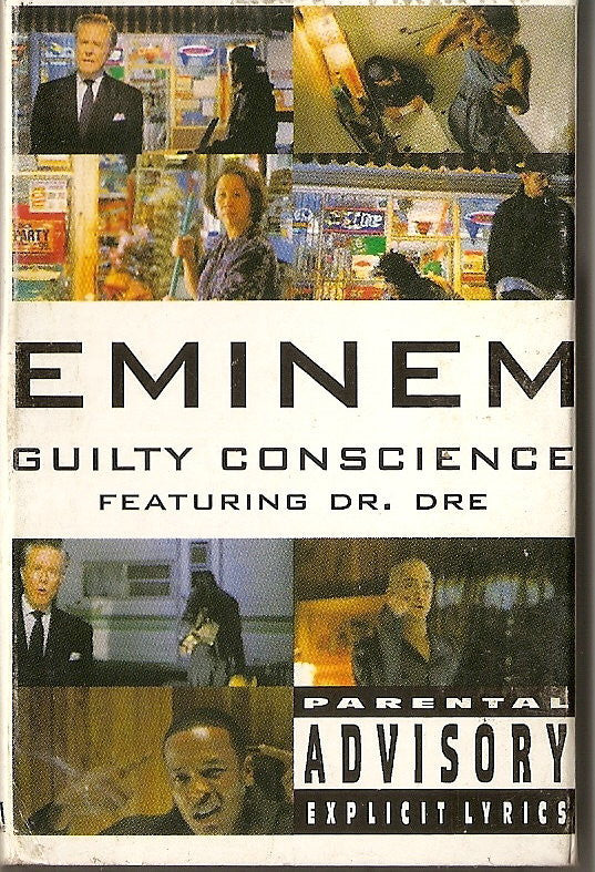 Eminem Featuring Dr. Dre : Guilty Conscience (Cass, Single, Car)