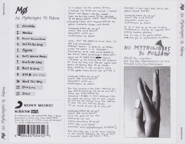 MØ : No Mythologies To Follow (CD, Album)