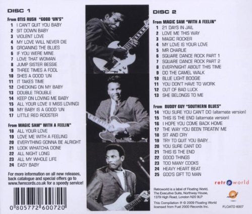 Buddy Guy / Otis Rush / Magic Sam : Snakebite (2xCD, Comp)