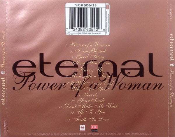 Eternal (2) : Power  Of A Woman (CD, Album)