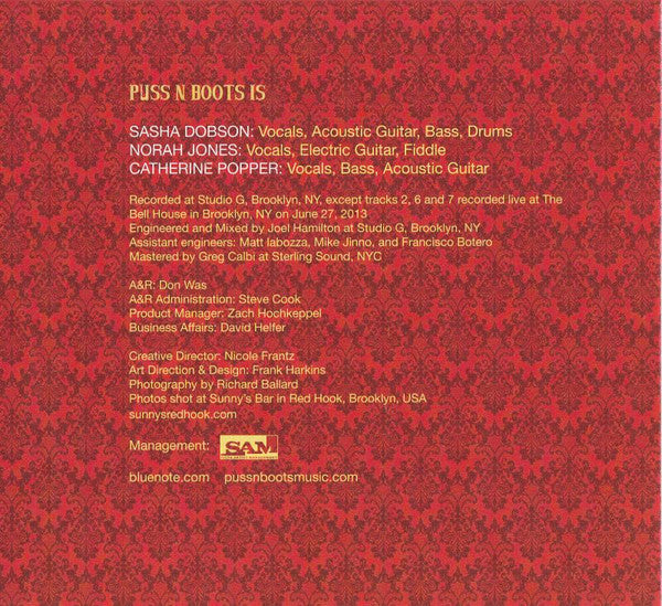 Puss N Boots : No Fools, No Fun (CD, Album)