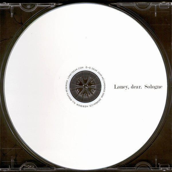 Loney, Dear : Sologne (CD, Album)