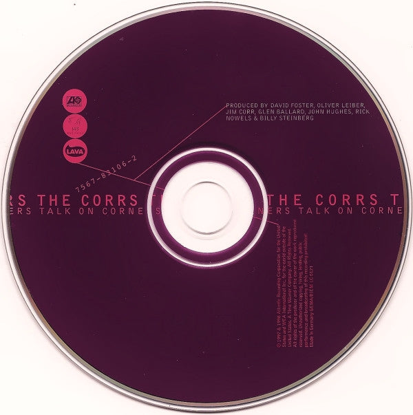 The Corrs : Talk On Corners (CD, Album, RE)