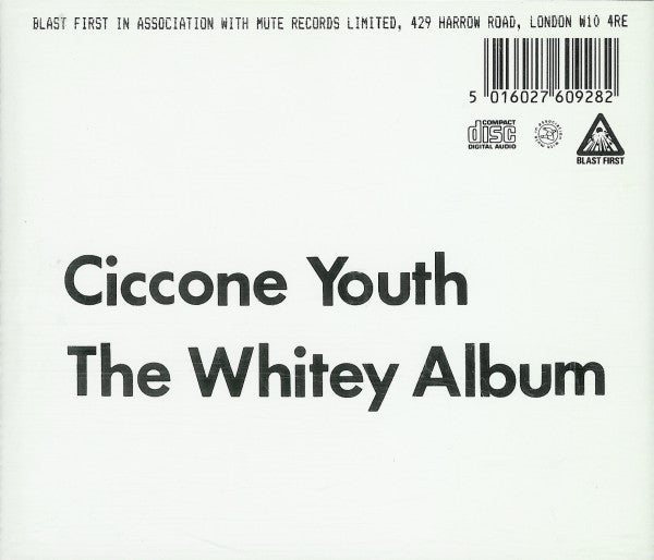 Ciccone Youth : The Whitey Album (CD, Album)