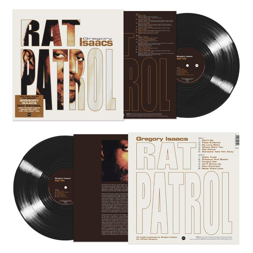 Gregory Isaacs Rat Patrol Vinyl