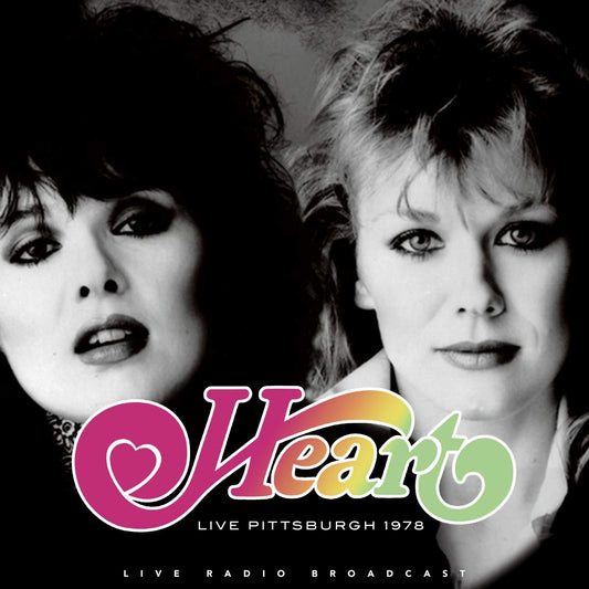 Heart Live Pittsburg 1978 Vinyl