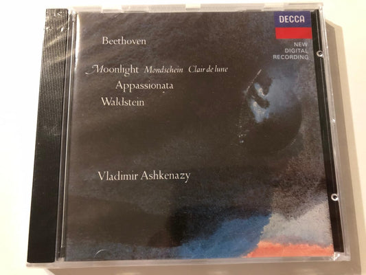 Vladimir Ashkenazy and Ludwig Van Beethoven Beethoven: Sonatas 14, 21 & 23 - Moonlight / Appassionata / Waldstein CD