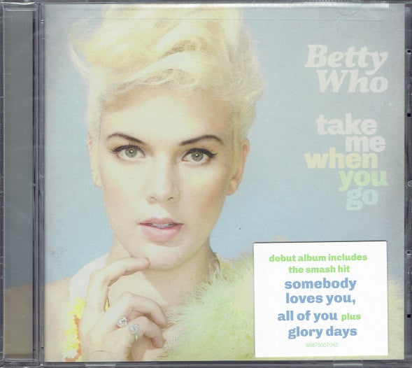 Betty Who : Take Me When You Go (CD, Album)