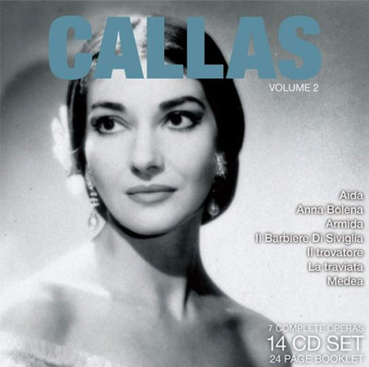 Maria Callas Giuseppe Verdi Gaetano Donizetti Gioachino Rossini & Luigi Cherubini Callas: Vol. 2 CD