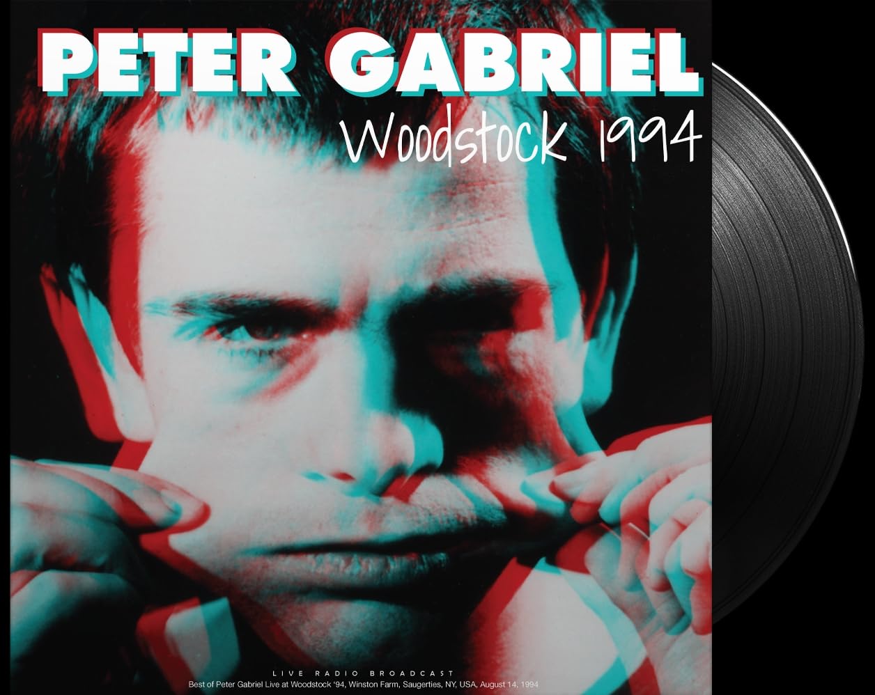 Peter Gabriel Woodstock 1994 LP Vinyl