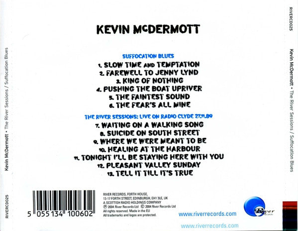 Kevin McDermott : The River Sessions / Suffocation Blues (CD, Comp)