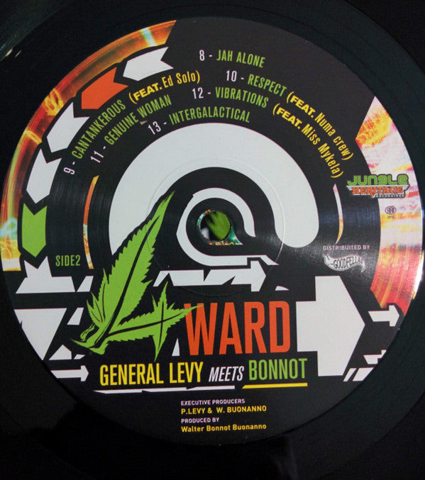 General Levy Meets Bonnot : 4ward (LP, Album)