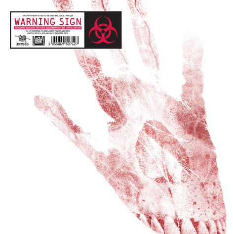 Craig Safan : Warning Sign (Original Motion Picture Soundtrack) (2xLP, Album, Ltd, RE, RM, Red)