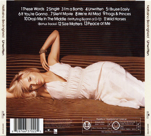 Natasha Bedingfield : Unwritten (CD, Album, Copy Prot.)