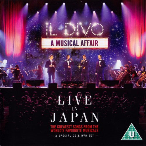 Il Divo : A Musical Affair - Live In Japan (CD, Album + DVD-V, NTSC)