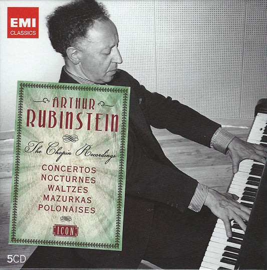 Arthur Rubinstein, Frédéric Chopin : The Chopin Recordings (5xCD, Comp, Mono, RM + Box)