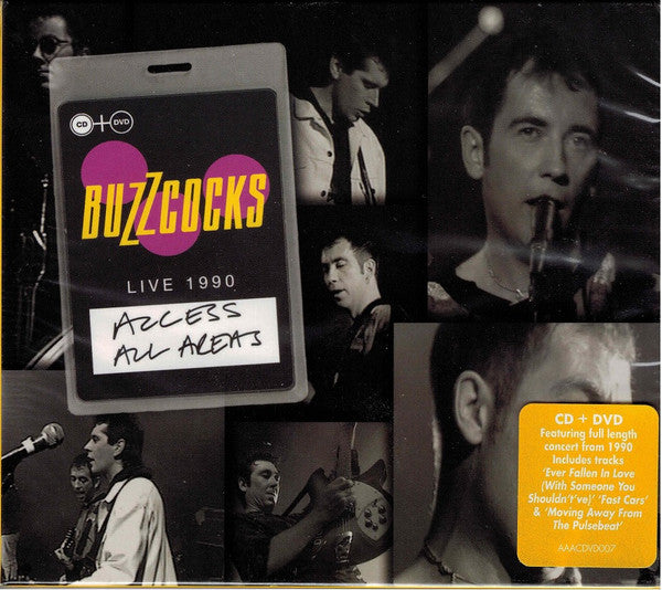 Buzzcocks : Live 1990 (CD, Album + DVD-V, PAL)