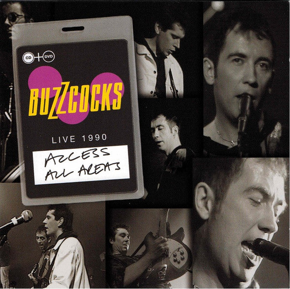 Buzzcocks : Live 1990 (CD, Album + DVD-V, PAL)