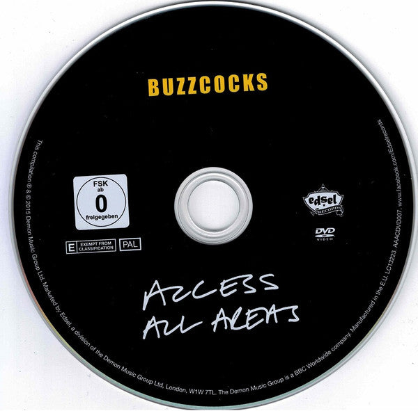 Buzzcocks : Live 1990 (CD, Album + DVD-V, PAL)