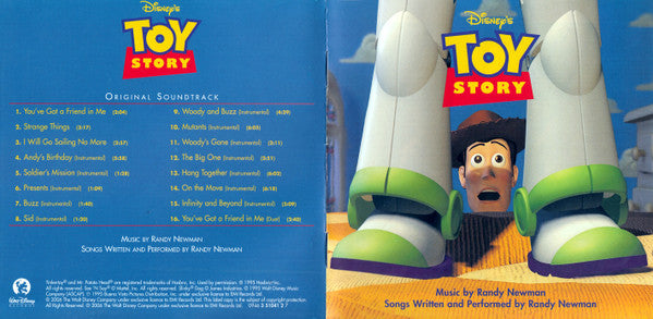 Randy Newman : Toy Story (An Original Walt Disney Records Soundtrack) (CD, Album)