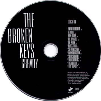 The Broken Keys : Gravity (CD, Album)