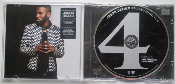 Jason Derulo : Everything Is 4 (CD, Album)