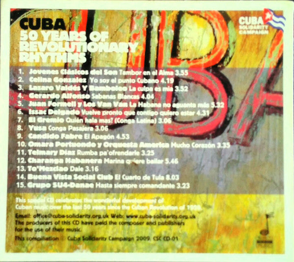 Various : Cuba - 50 Years Of Revolutionary Rhythms (CD, Comp, Dig)