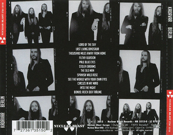 Kadavar : Berlin (CD, Album, Jew)