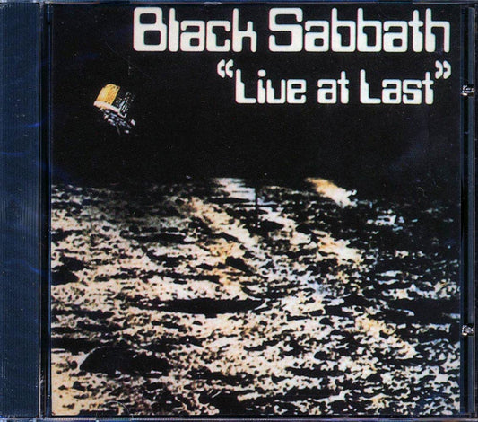 Black Sabbath Live at Last CD