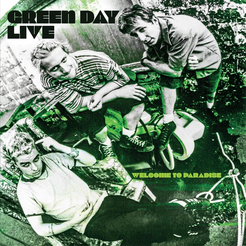 Green Day Welcome To Paradise [180G Green Vinyl W' Etching] Vinyl