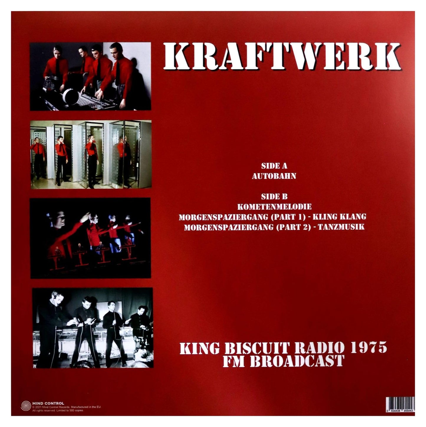 Kraftwerk King Biscuit Radio 1975 Fm Broadcast Vinyl