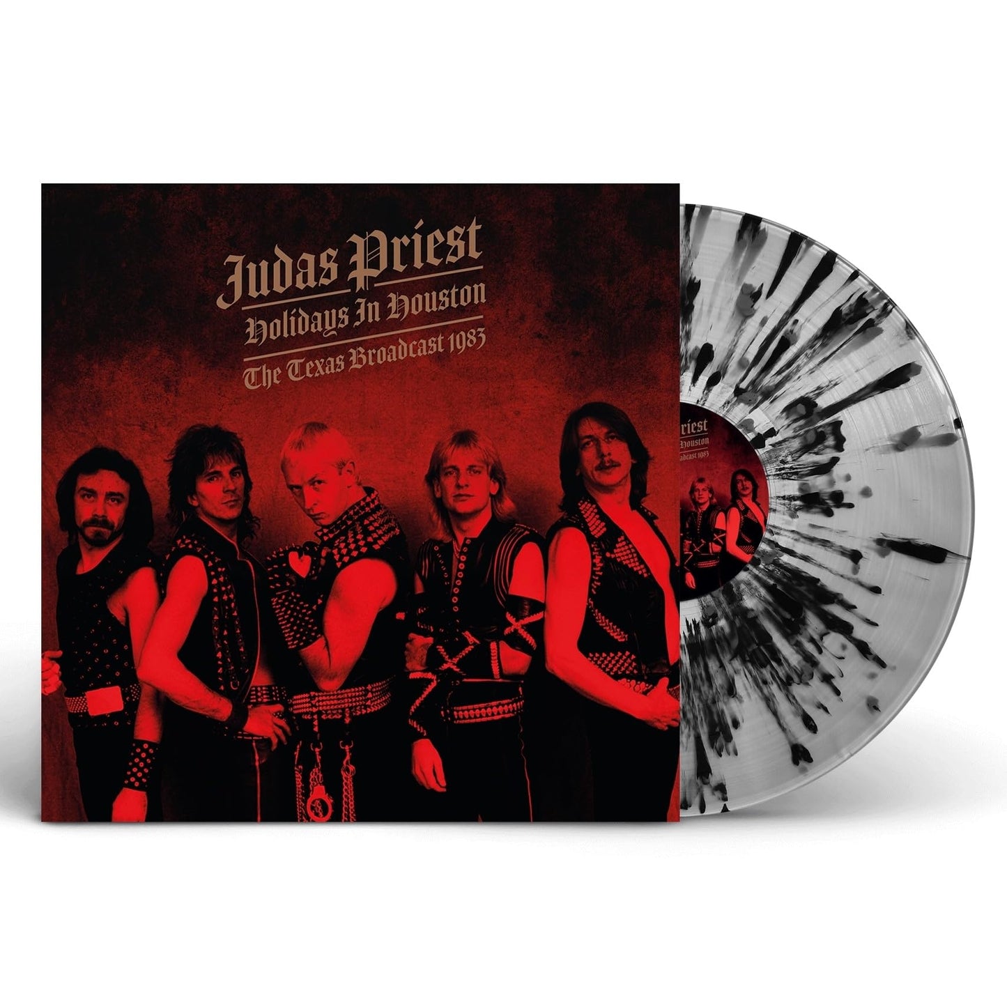 Judas Priest Holidays In Houston (Clear W Black Splatter Vinyl) Vinyl