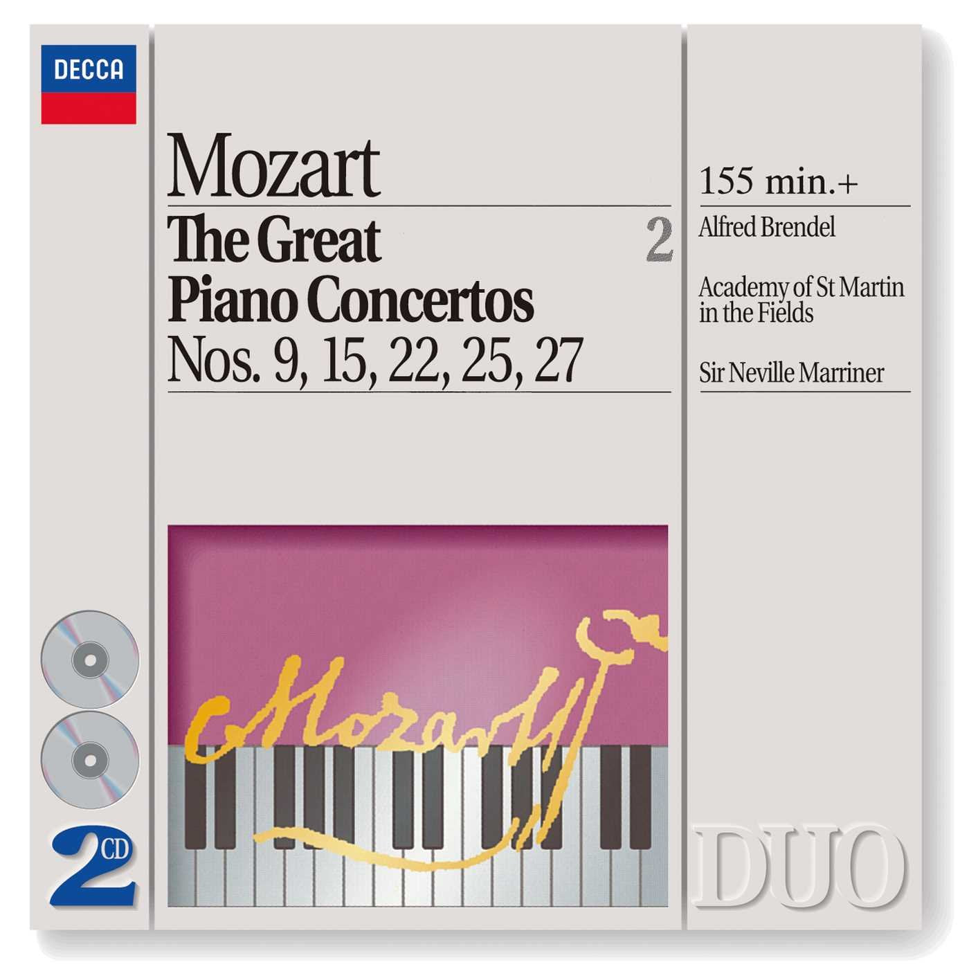 Mozart, W.a. Great Piano Conc.Vol.2 CD