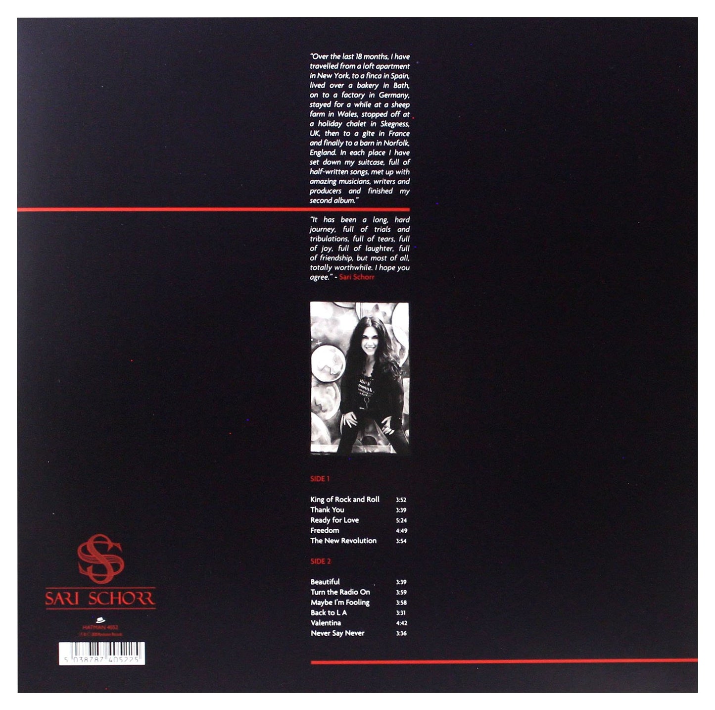 Sari Schorr Never Say Never Vinyl