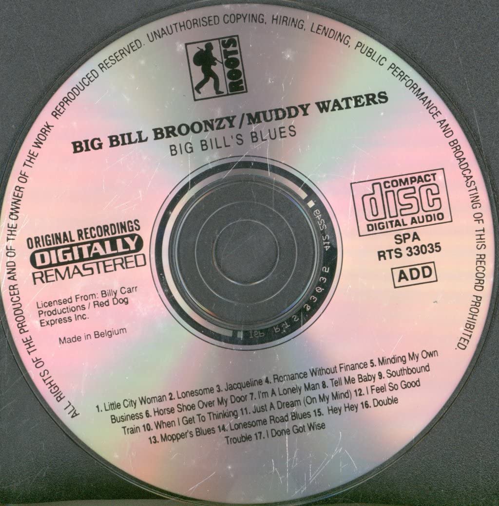 Broonzy, Big Bill Big Bills Blues CD