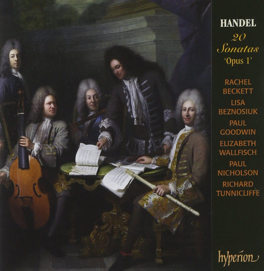 Richard Tunnicliffe, Paul Nicholson Handel: 20 Sonatas Op 1 CD