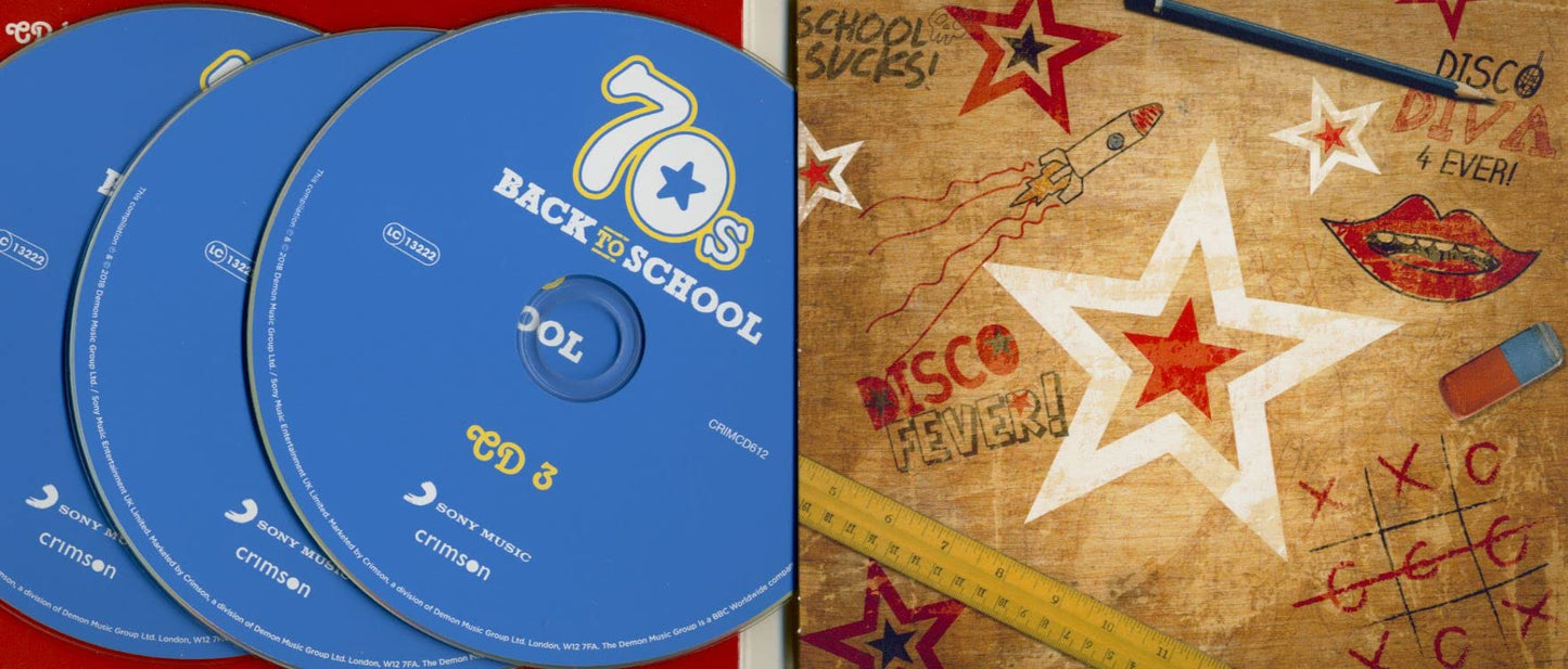 Various Artists 70S Back To School CD