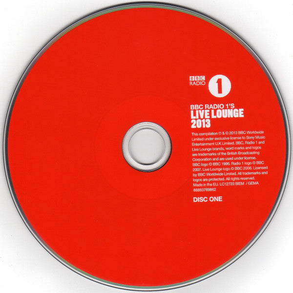 Various : BBC Radio 1's Live Lounge 2013 (2xCD, Comp)