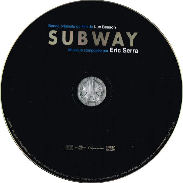 Eric Serra : Subway (Bande Originale Du Film) (CD, Album, RE, RM, Gat)