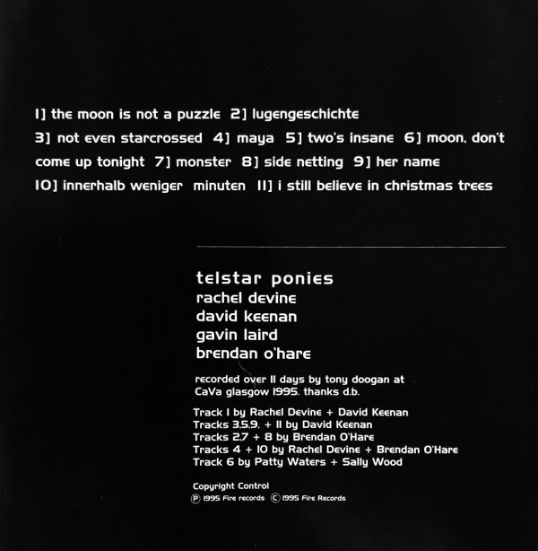 Telstar Ponies : In The Space Of A Few Minutes (CD, Album)