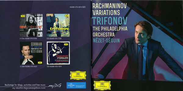 Sergei Vasilyevich Rachmaninoff, Daniil Trifonov, The Philadelphia Orchestra, Yannick Nézet-Séguin : Variations (CD, Album)