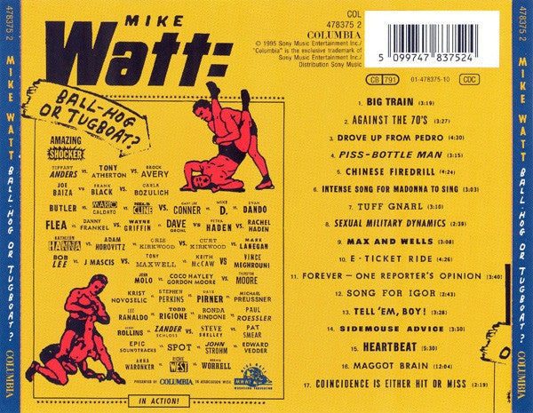 Mike Watt : Ball-Hog Or Tugboat? (CD, Album)